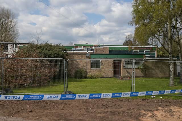 The police cordon next to Nelson Primary School. Photo: SnapperSK