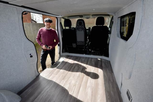 Nick Smith who runs Midland Van Glass