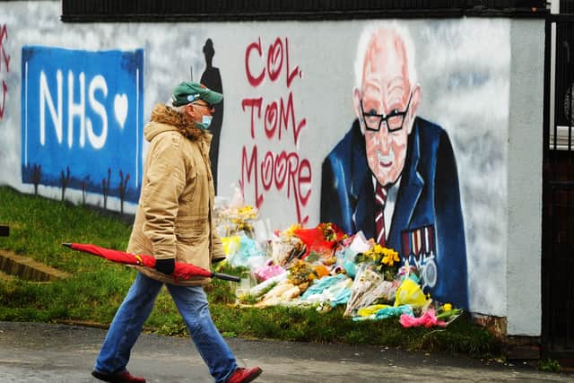 The mural is next to The Little Beech pub