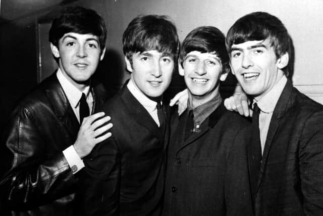 The Fab Four were among the famous guests.
