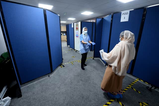 The Aisha Mosque saw more than 90 people pass through its doors to take the vaccine