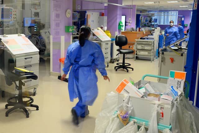 Inside the intensive care unit at New Cross Hospital