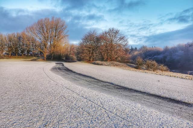 Snow in Woodside, Dudley, on Satuday. Photo: Matt Simpson @unfinishedsimpsony