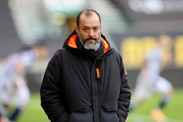 Wolverhampton Wanderers manager Nuno Espirito Santo (PA)