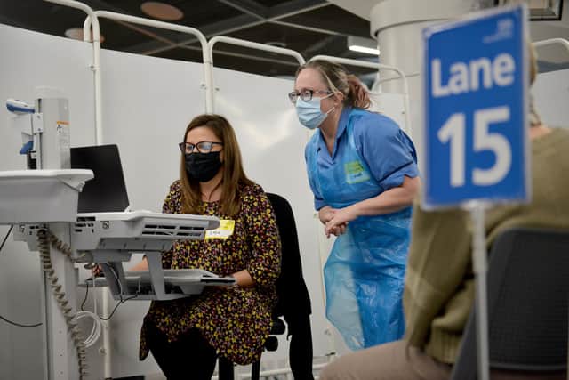 Mass vaccination centre opens at Millennium Point, Birmingham