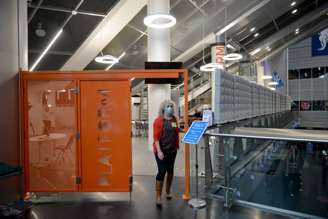 Mass vaccination centre opens at Millennium Point, Birmingham