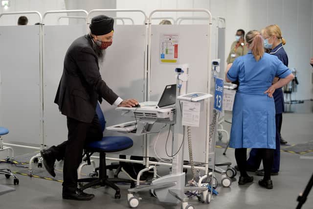 Mass vaccination centre opens at Millennium Point, Birmingham