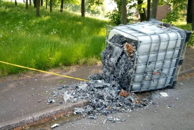 Chemical waste found on Hyperion Road back in May