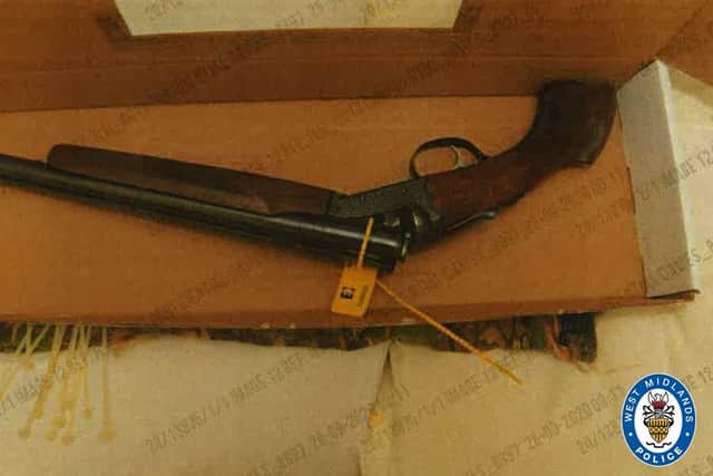 Jail for teenager caught with cash, cannabis and sawn-off shotgun