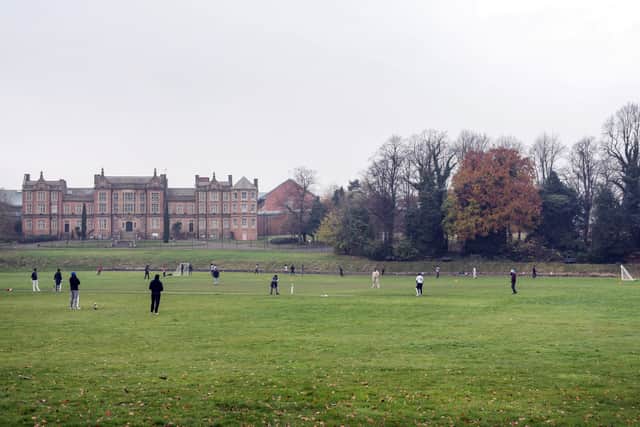 Police broke up games of cricket and football. Photo: SnapperSK