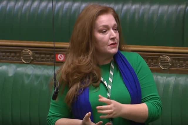 Jane Stevenson MP speaking in the Commons