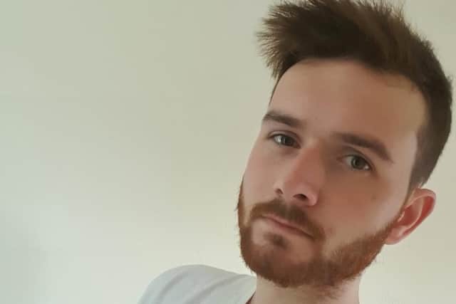 Liam Thompstone after the hair cut