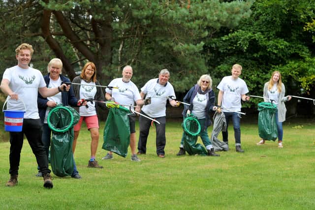 Save Cannock Chase held a litter pick event which also raised awareness of the plans