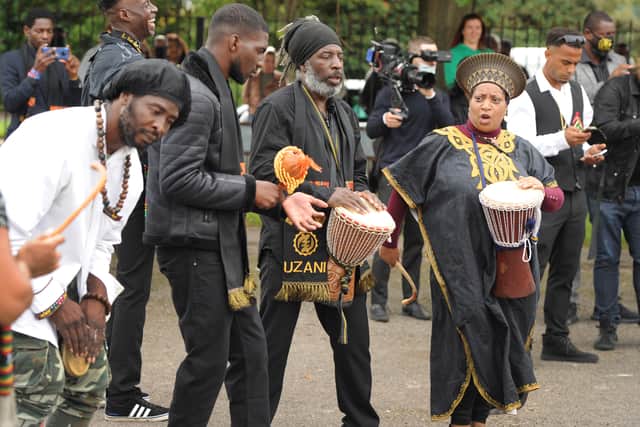 Musicians The Uzani Drummers was played