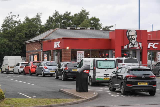 There were queues at neighbouring KFC after McDonald's closed. Photo: SnapperSK