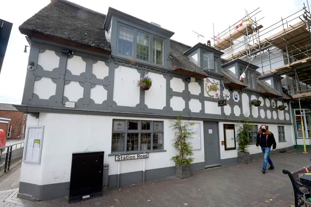 The Crown and Anchor, in Stone