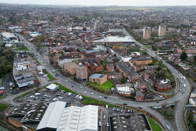 Stourbridge Ring Road, which boy racers are treating like a race track at night.