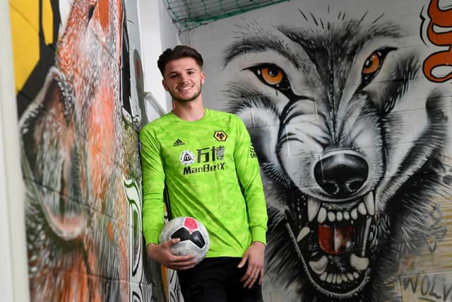 New signing Matija Sarkic (Photo credit: Wolves)