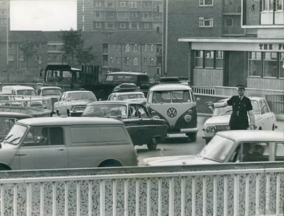 Worcester Street junction, Wolverhampton, in July 1968