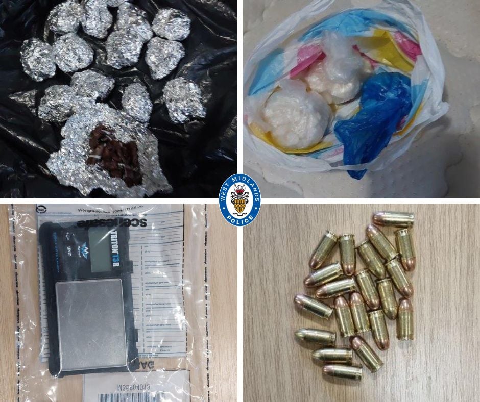 Drugs, weapons and cash seized following week-long Walsall County Lines ...