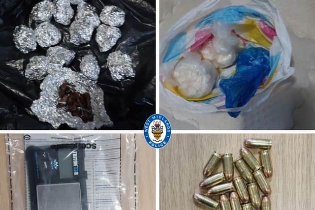 Drugs, weapons and cash seized following week-long Walsall County Lines ...