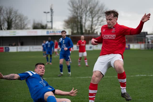 Lye Town suffered a 1-0 defeat at Whitchurch Alport. Picture: Liam Pritchard