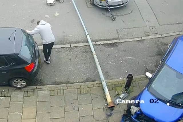 Watch: Lucky escape for Birmingham pedestrians after car smashes into ...