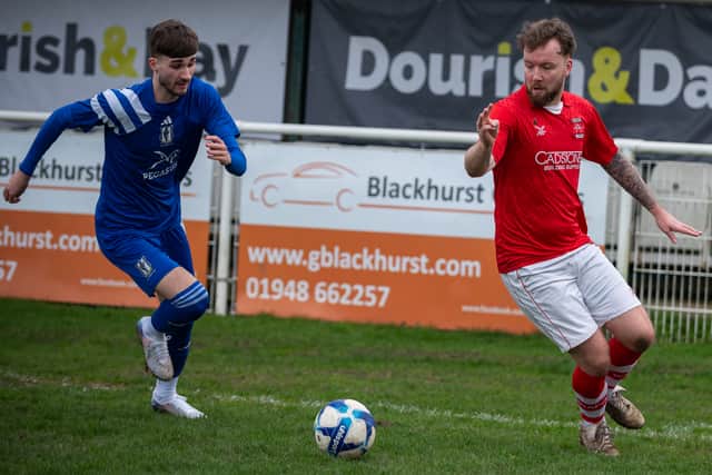 Lye Town suffered a 1-0 defeat at Whitchurch Alport. Picture: Liam Pritchard