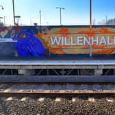 Willenhall railway station is open for the first time.