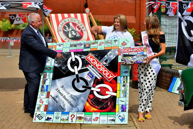 The Black Country flag features on a newly-released charity edition of Monopoly