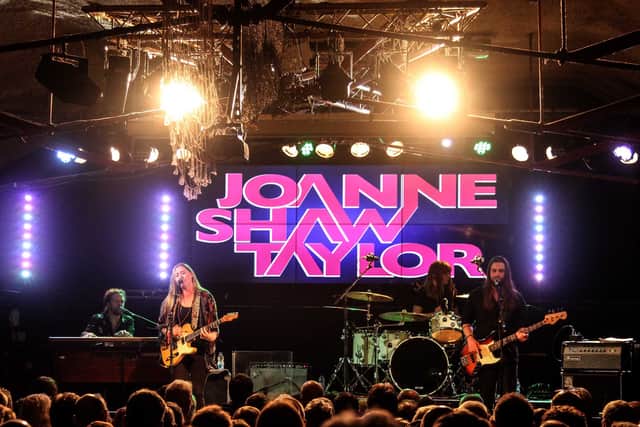 Wednesbury blues rock star Joanne Shaw Taylor at Bilston's Robin 2. Picture: Andy Shaw