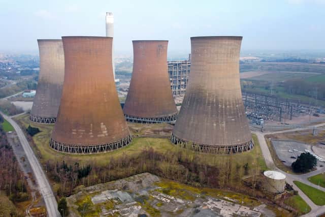 The former Rugeley Power Station site