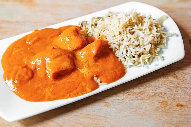 Champion chicken curry and rice