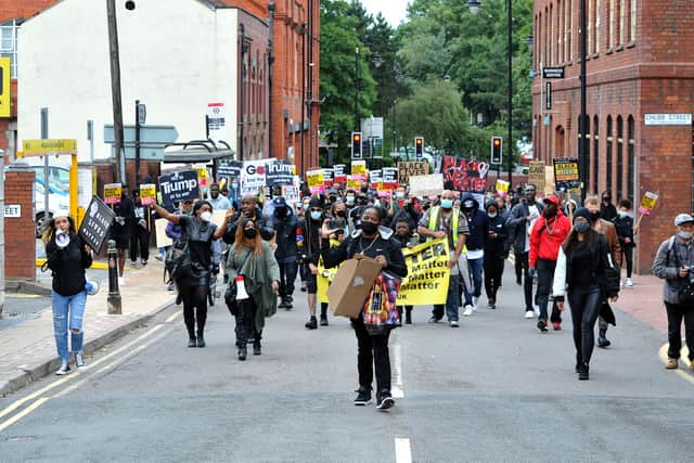 The march