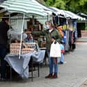 A wide range of stalls were open at Cannock market