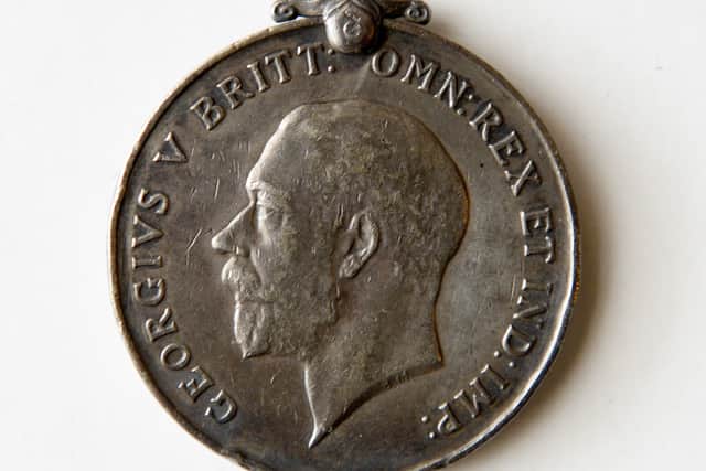 The medal found in the bottom of a Walsall canal