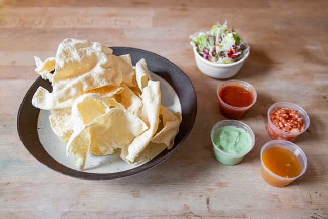 Poppadoms and dips