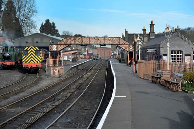 Severn Valley Railway, Bridgnorth, is like a ghost town, as visitors stay away due to the virus