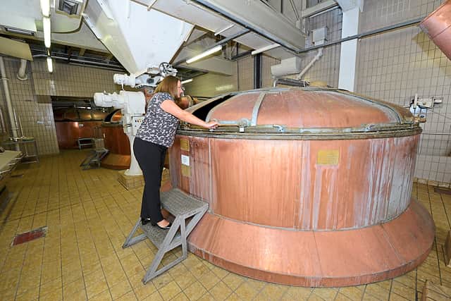 Beer produced at breweries is delivered to Burton upon Trent to be bottled up