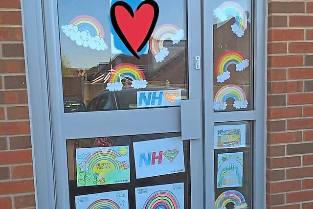 April is helping people to stay positive