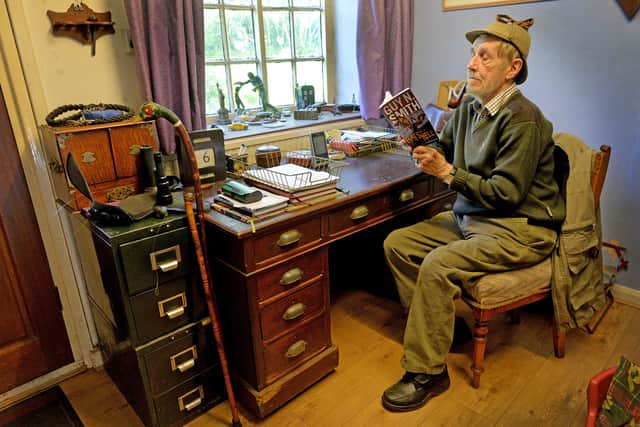 Horror author Guy N Smith from Black Hill near Clun has just re-released a novel he published in 1978 about an epidemic caused when a bat escapes from a laboratory over Cannock Chase