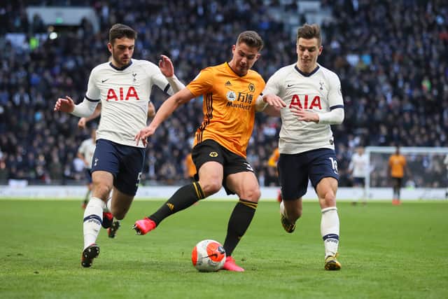 Dendoncker in action at Tottenham at the beginning of March (AMA)