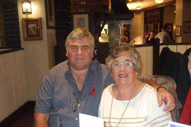 Elizabeth Latham, with her husband Peter Latham, has marked 30 years since her life-saving kidney transplant