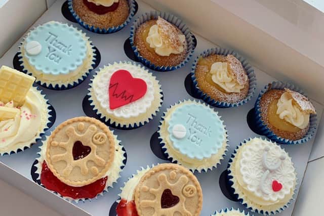 Some of Annette's baking creations for NHS staff