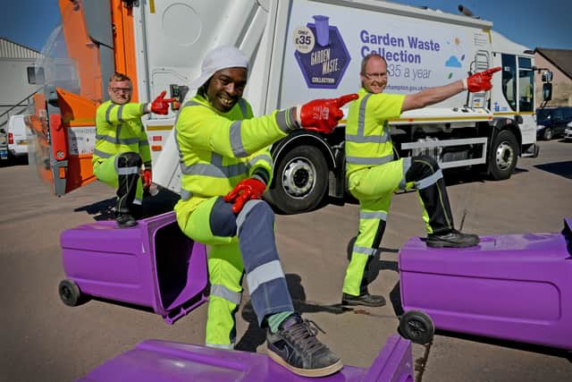 Binmen Jack Johnson, Henry Wright and Adrian Breakwell have become internet sensations after they were filmed doing dancing while taking out the bins.