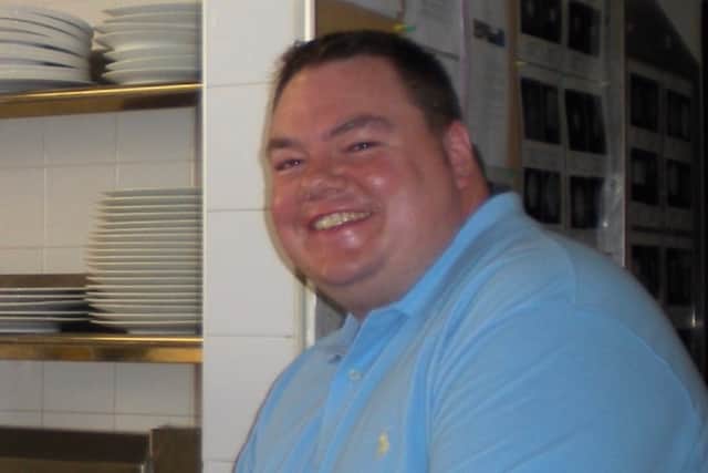 Lee was 24 stone at his heaviest before he started the programme