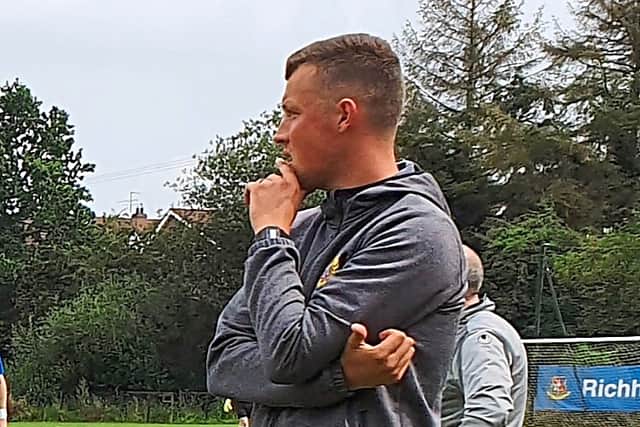 The lure of football has seen him coaching at Rectory Rangers