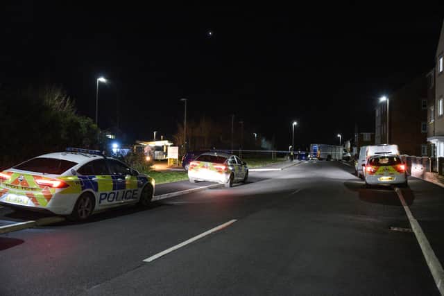 Emergency services rushed to the scene. Image: @SnapperSK