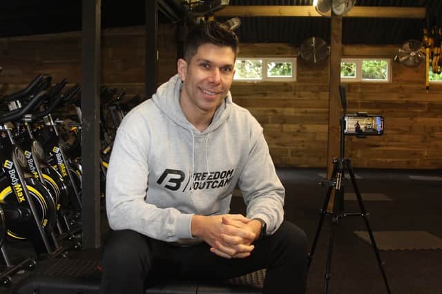 Fitness expert Karl Broughton-Frew is setting up free online workouts for the over 70s who could be asked to stay in their homes for up to four months.