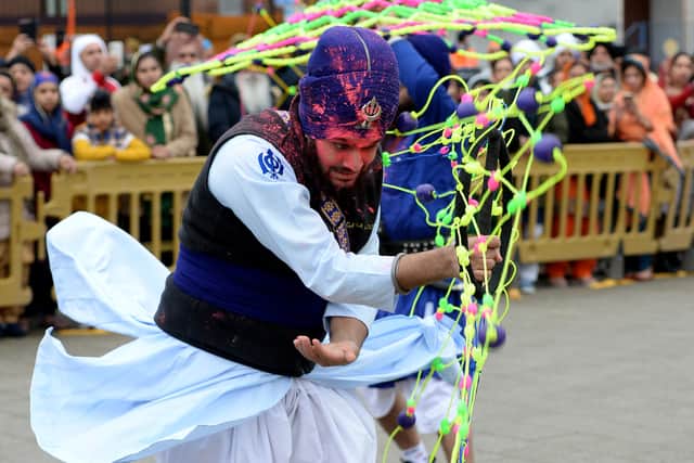 The festival is an occasion for the Sikhs to demonstrate their martial skills in simulated battles, promoting physical and mental well-being.